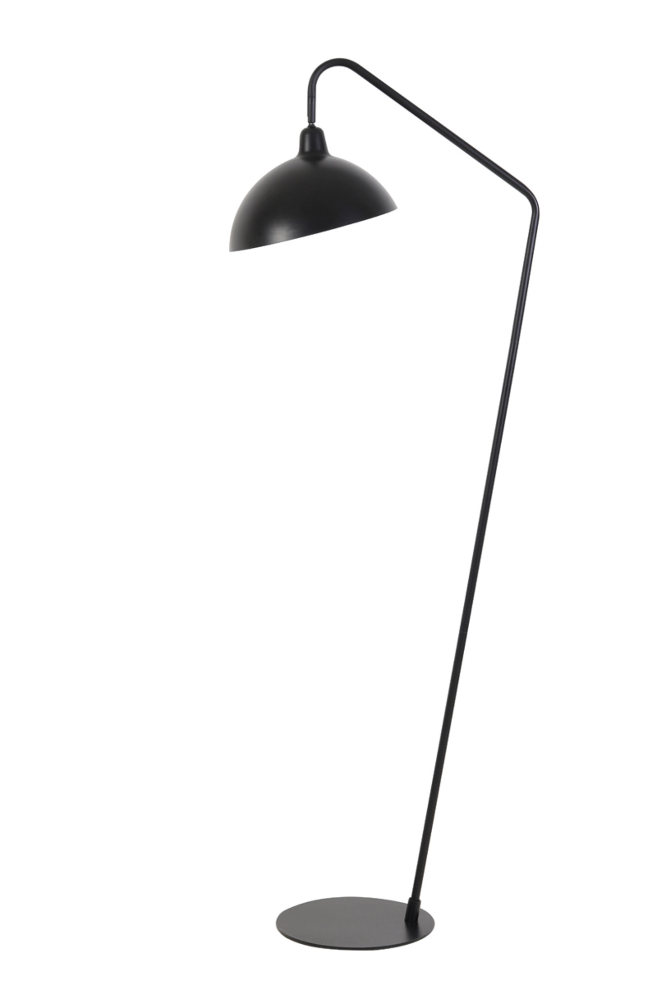Lampe sur pied en métal noir Light & Living Orion – Image 3