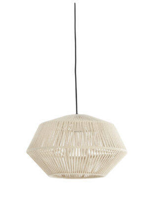 Alternative view of Suspension en fil beige clair Light & Living Deya