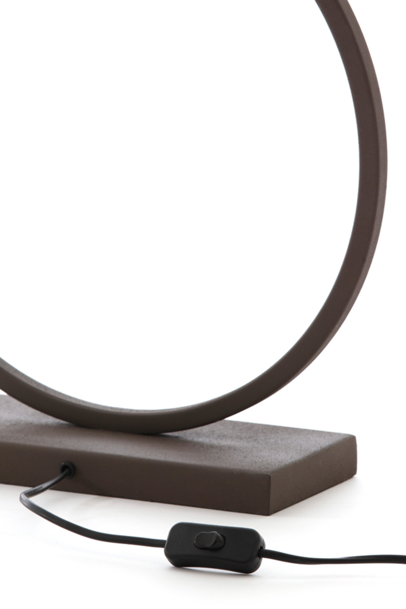 Socle de lampe en métal rond Light & Living Liva – Image 7