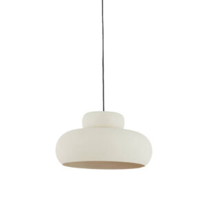 Suspension blanche moderne au style épuré Light & Living Neiva