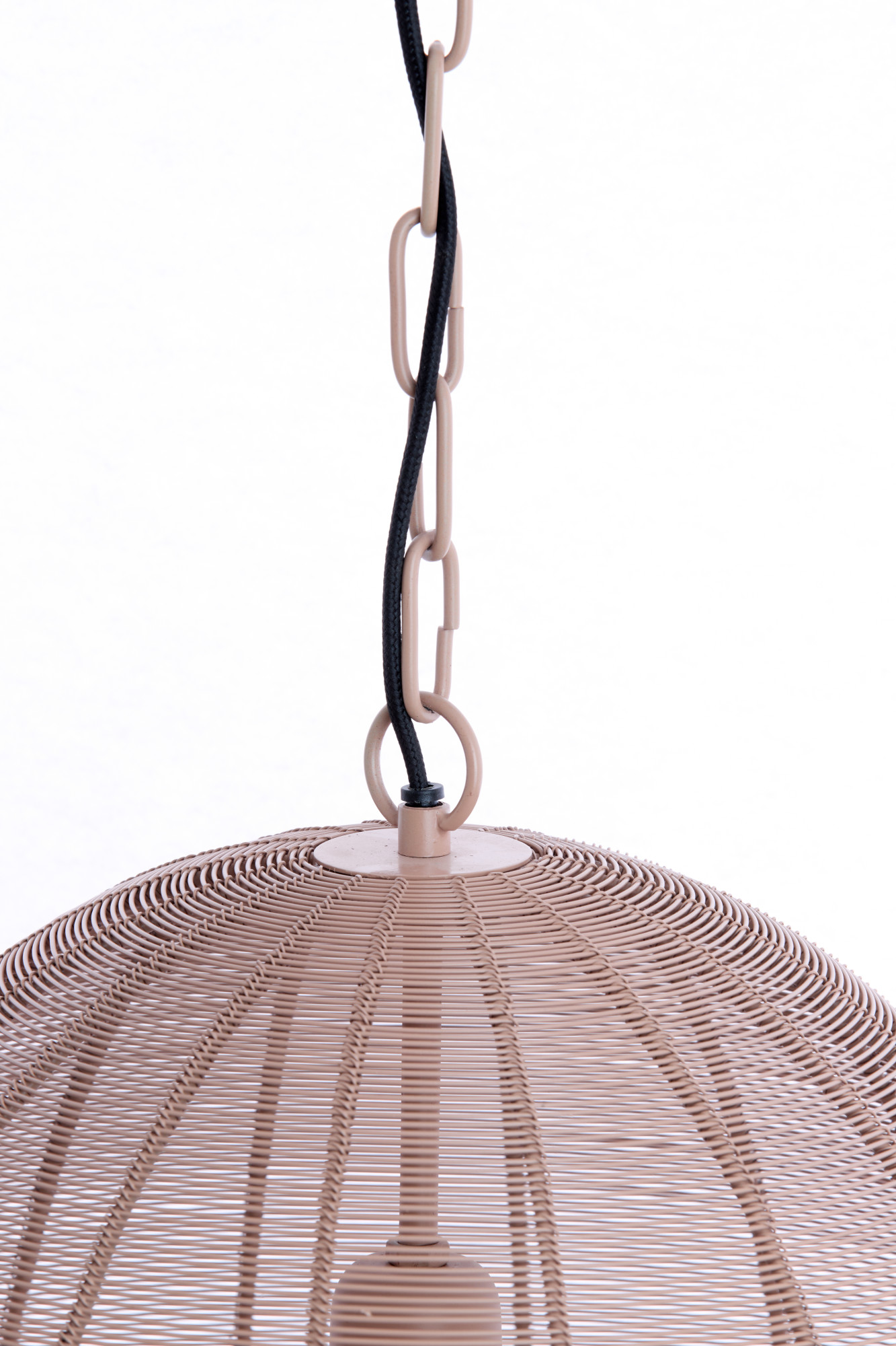 Suspension ovale en rotin naturel Light & Living Oliveria – Image 5