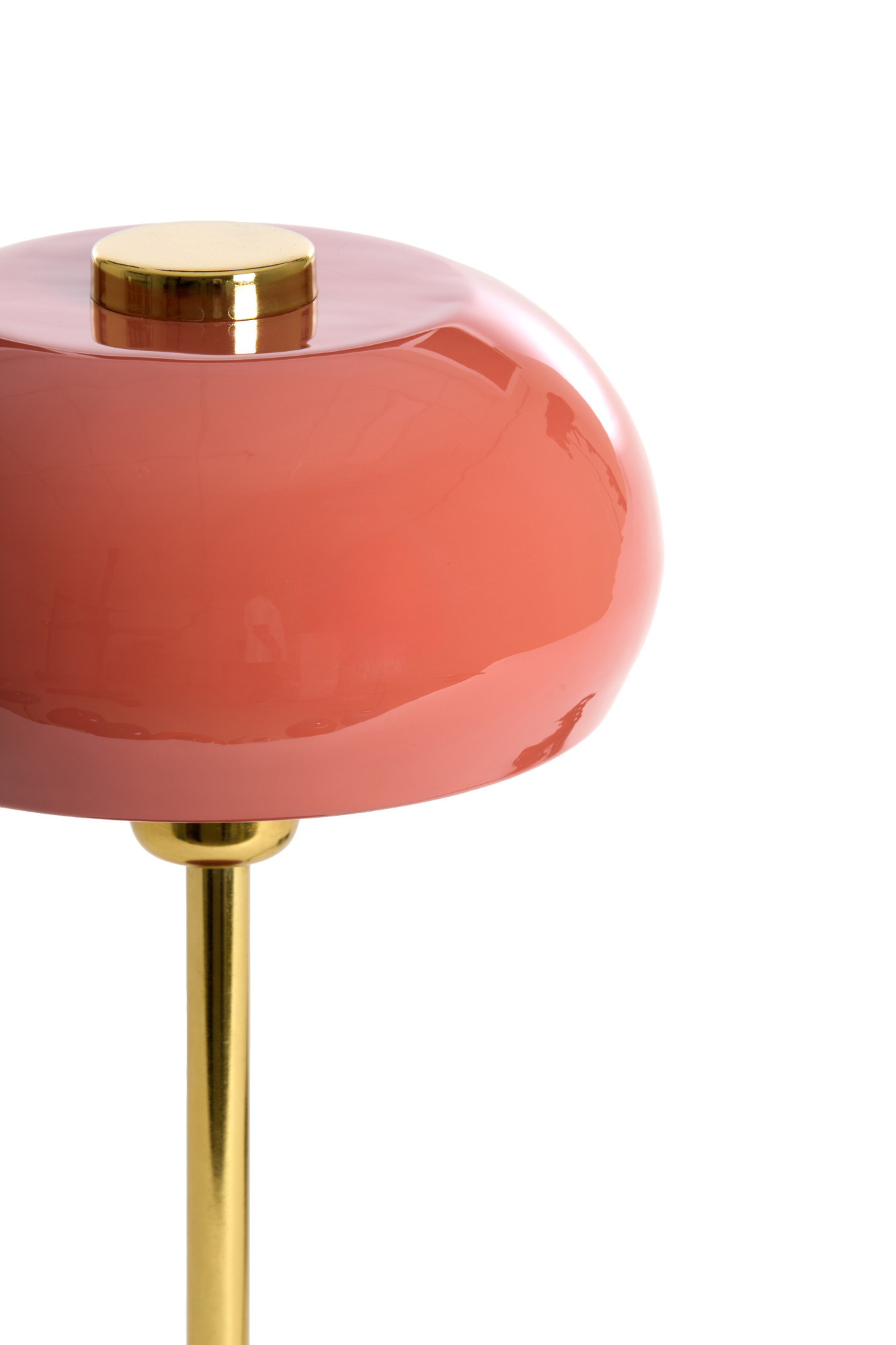 Lampe de table en cuivre brillant Light & Living Surin – Image 3