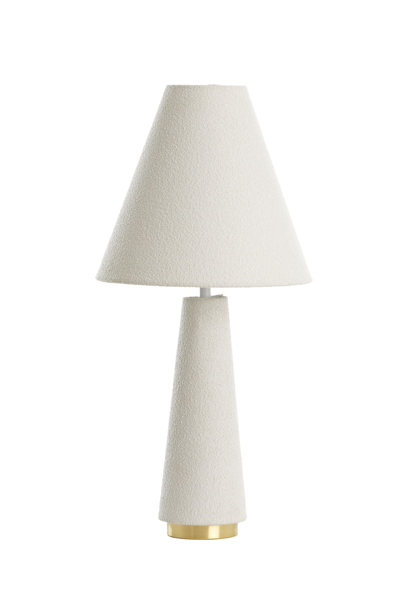 Lampe blanche vintage avec abat-jour Light & Living Devia – Image 2
