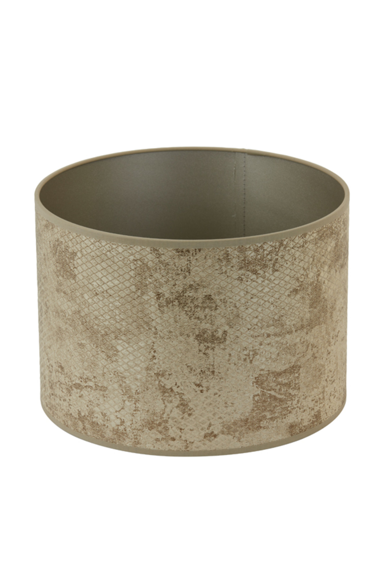 Abat-jour doré à motif métallique Light & Living Novita – Image 3