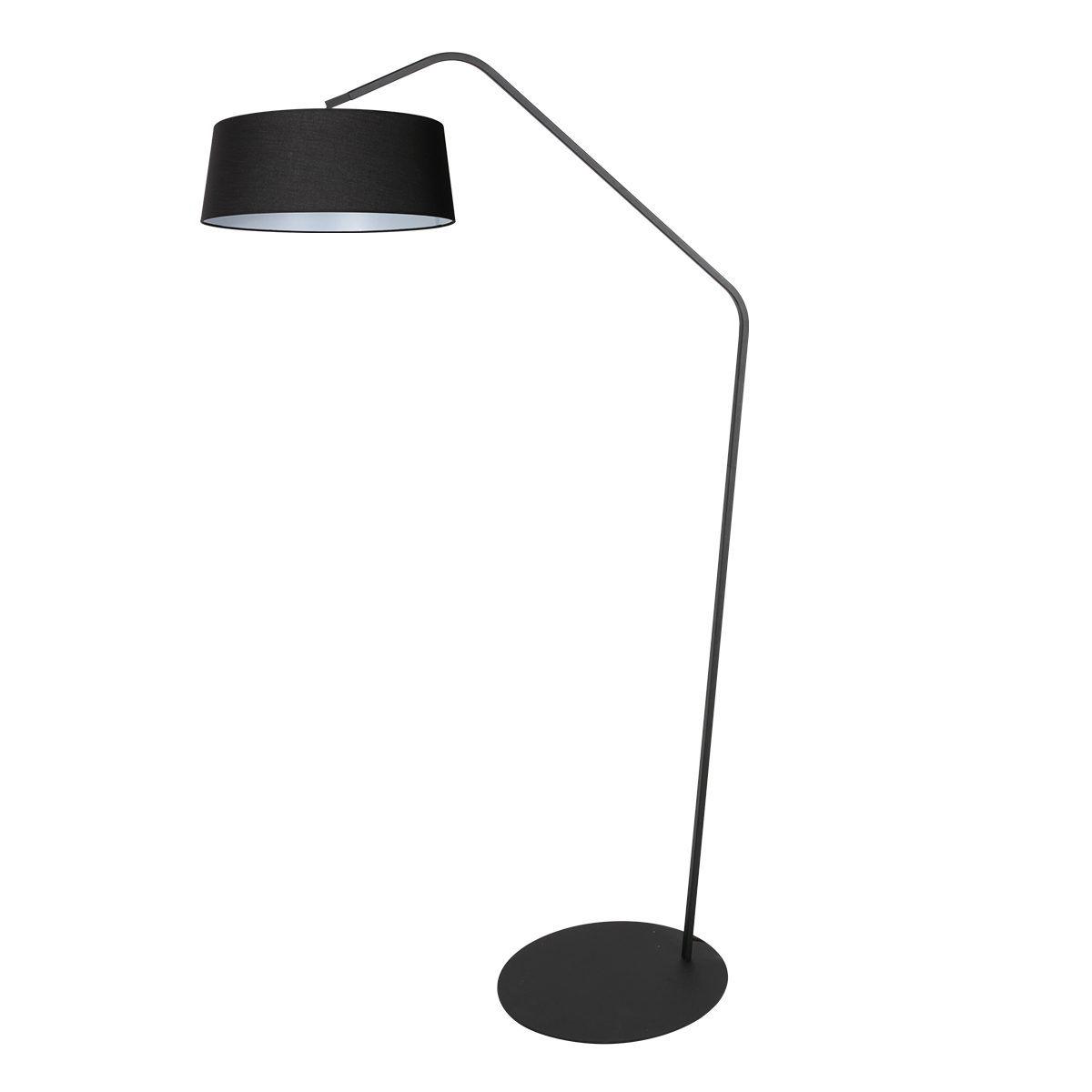 Lampadaire moderne avec abat-jour conique noir Anne Lighting ZigZag – Image 2