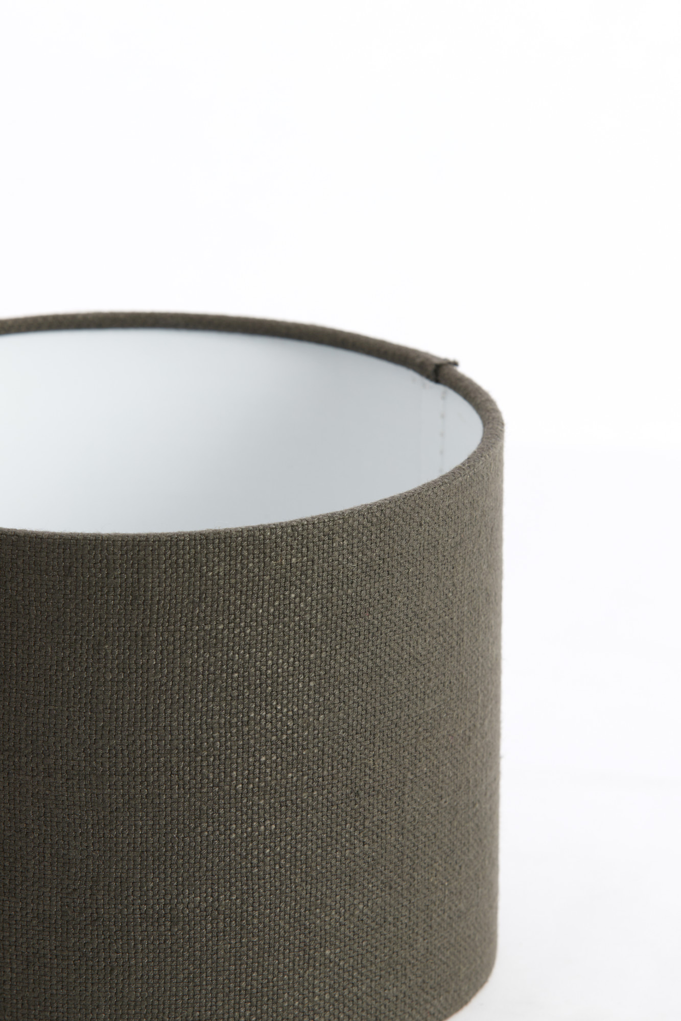 Abat-jour cylindrique noir pour éclairage d'ambiance Light & Living Livigno – Image 3