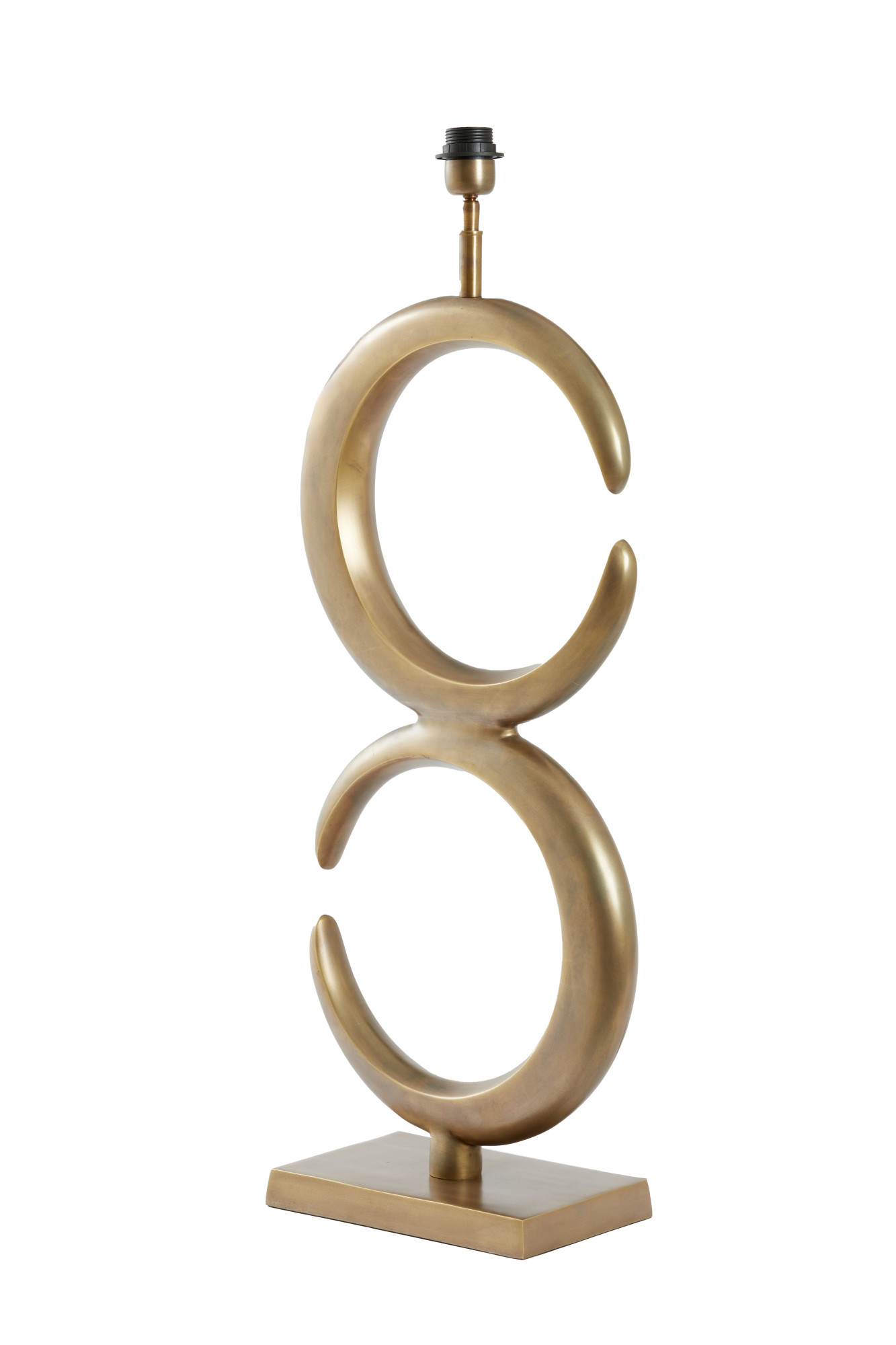 Socle de lampe décoratif en bronze Light & Living Lune – Image 3