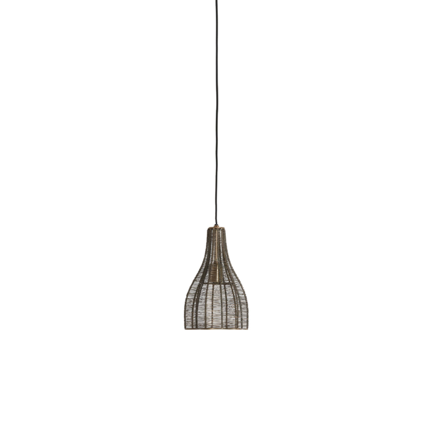 Suspension design en cage métallique Light & Living Mariama