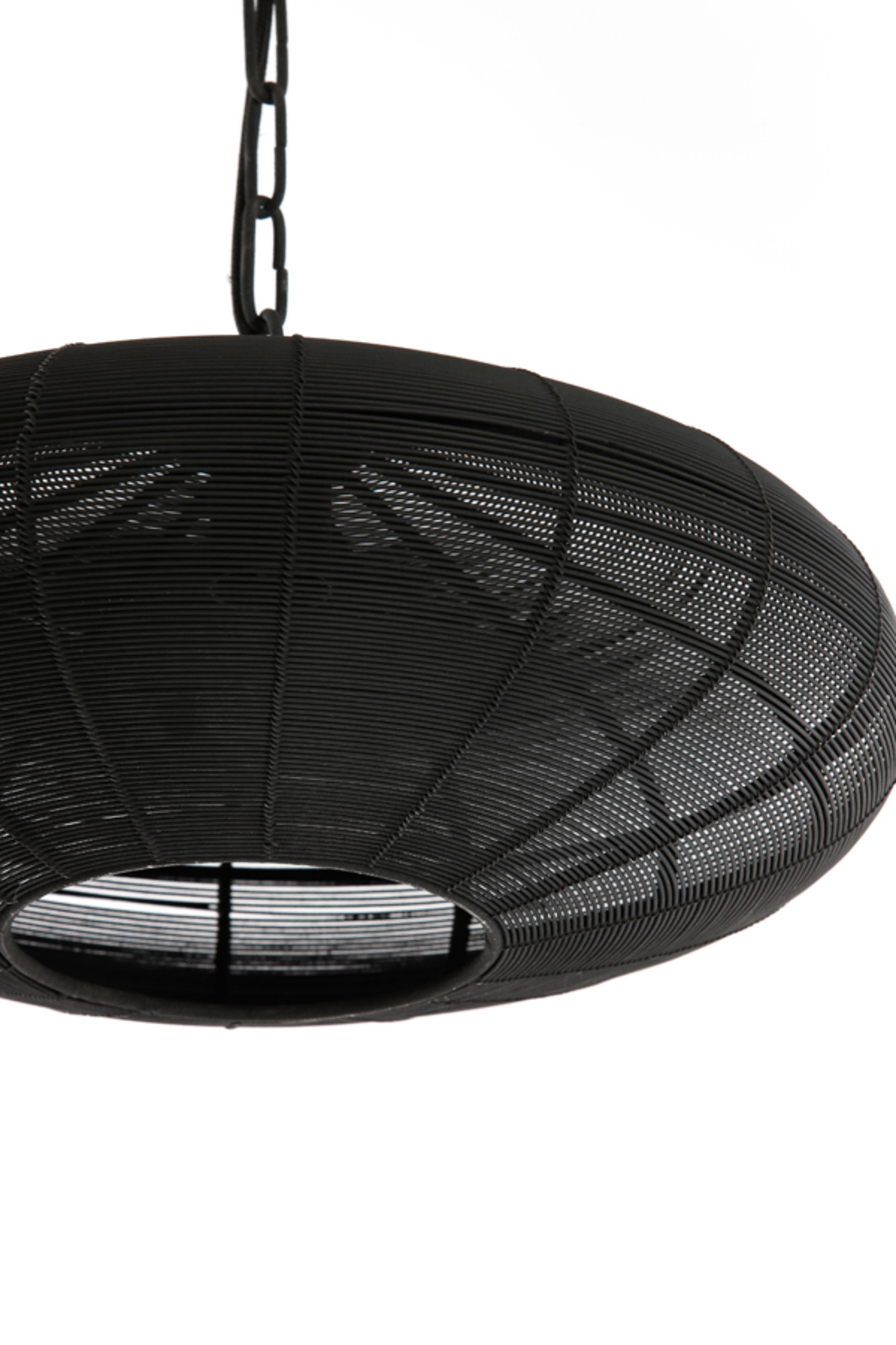 Suspension noire avec chaîne Light & Living Bahoto – Image 3