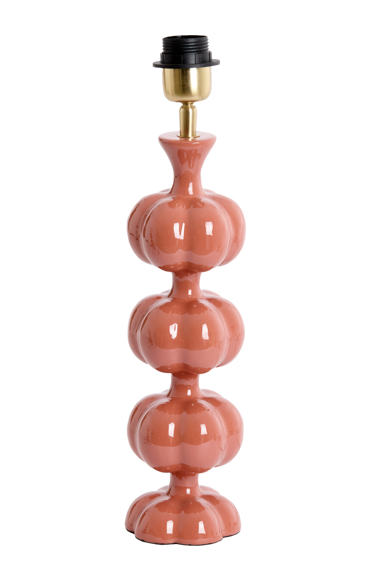Pied rond rose pour lampe Light & Living Caldas – Image 2