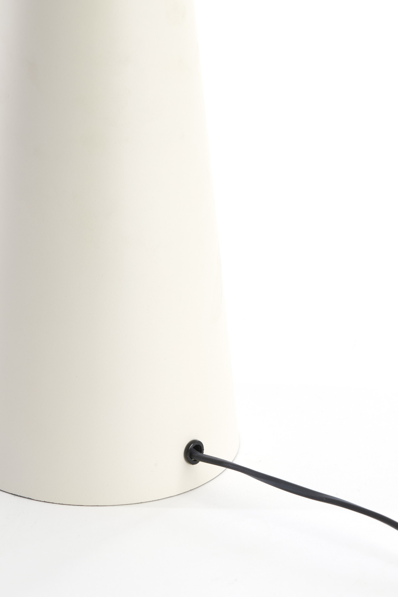 Lampe de table cylindrique blanche Light & Living Yelos – Image 6