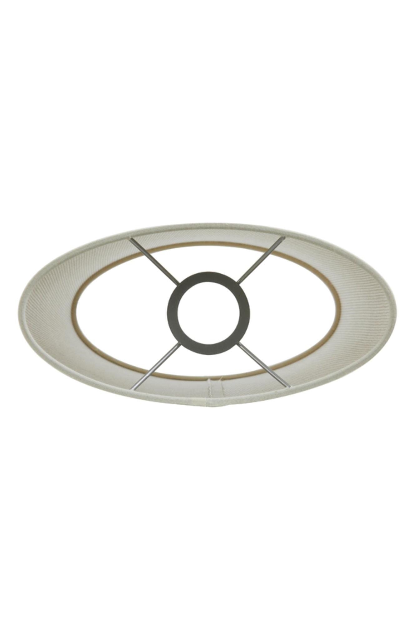 Abat-jour en tissu couleur crème Light & Living Breska – Image 5