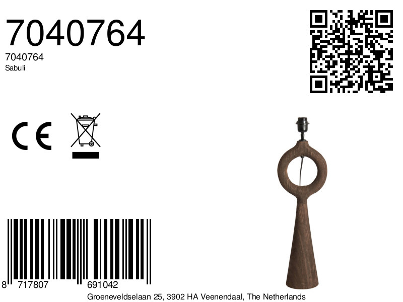 Lot de petites lampes de table Light & Living Sabuli en plusieurs couleurs – Image 8