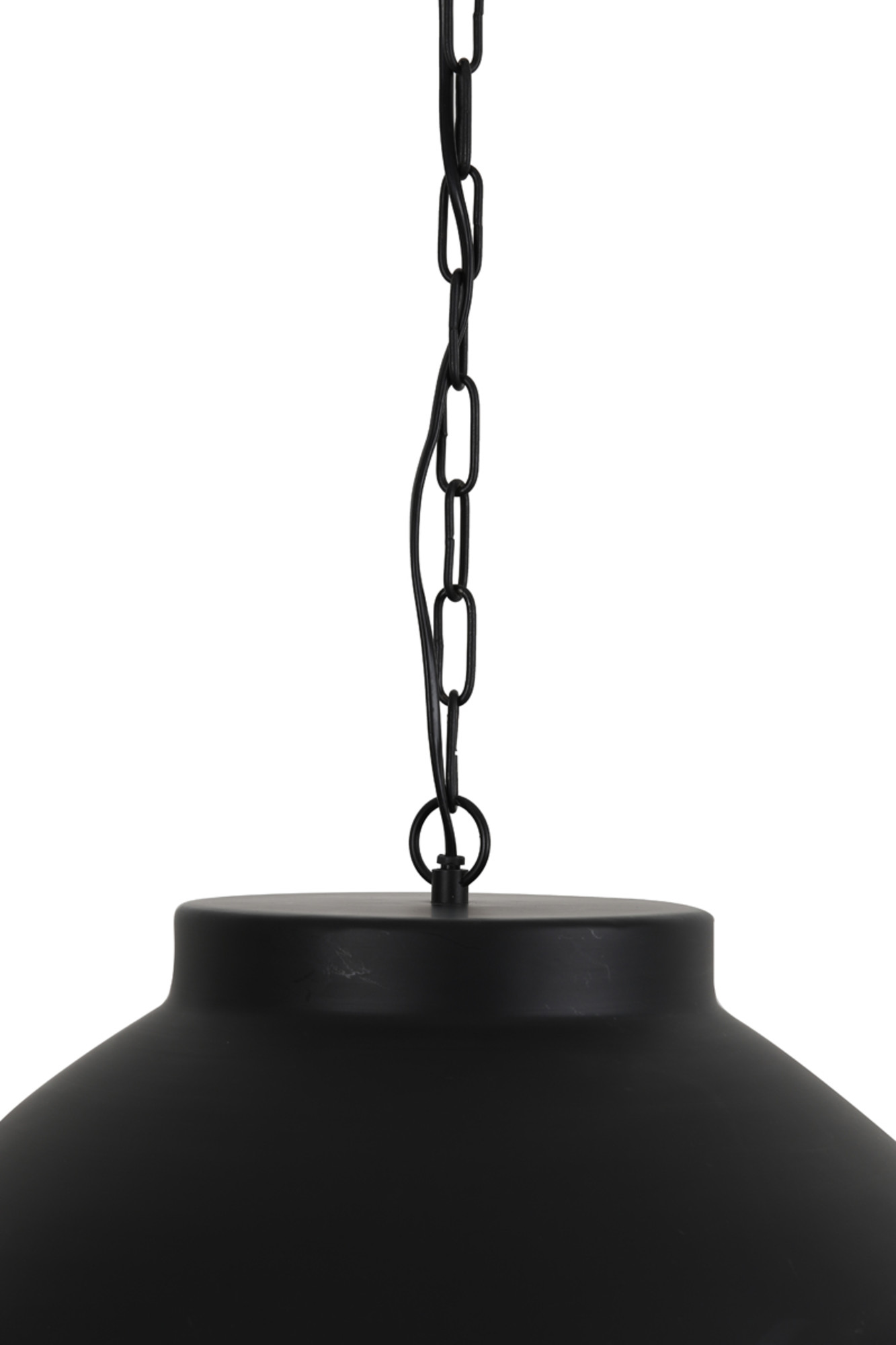 Suspension noire avec abat-jour industriel Light & Living Kylie – Image 6