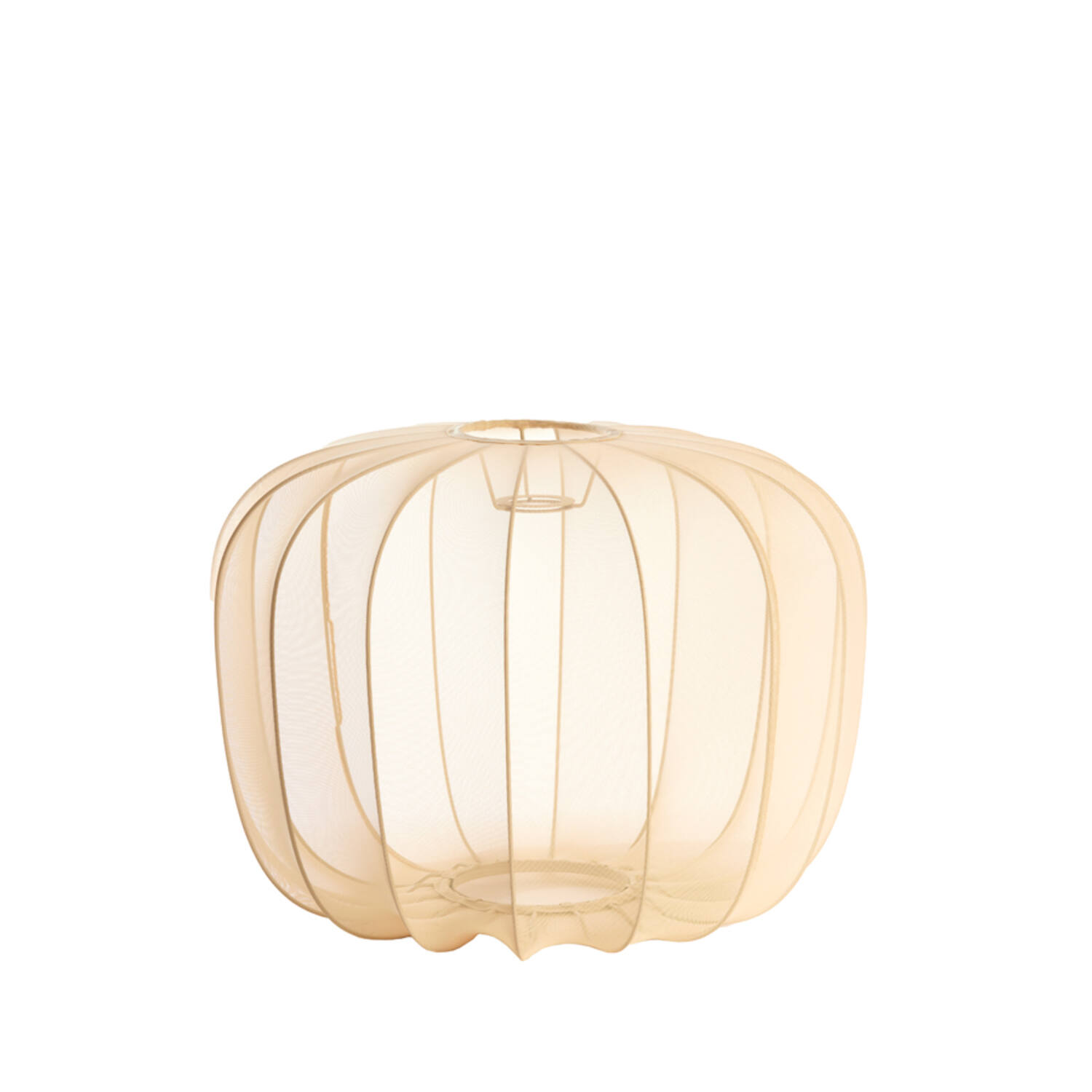 Abat-jour en tissu transparent Light & Living Plumeria