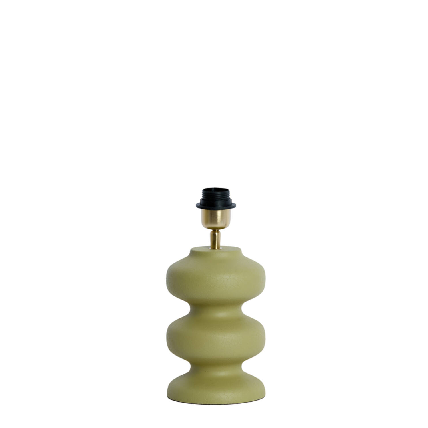 Petit pied de lampe vert Light & Living Soroca