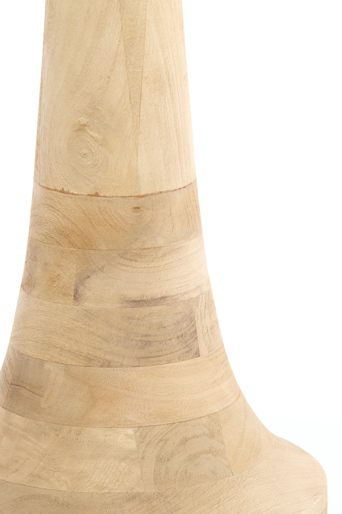 Pied de lampe au design moderne en bois Light & Living Jovany – Image 4