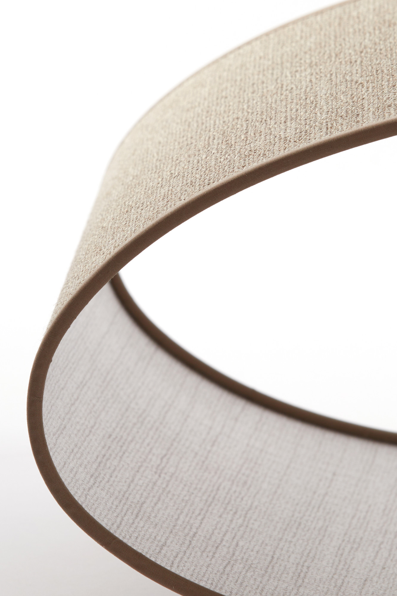 Abat-jour cylindrique brun en couleur Light & Living Caden – Image 7