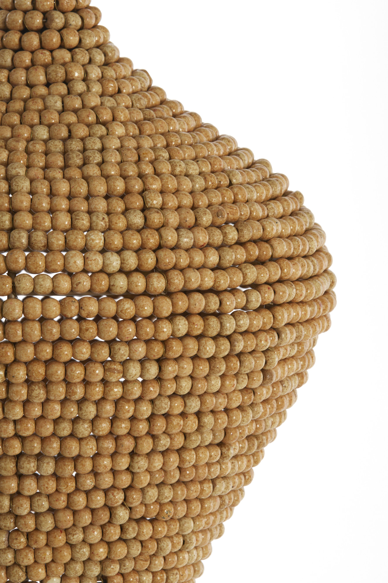 Suspension naturelle à perles de bois Light & Living Kalenga – Image 5