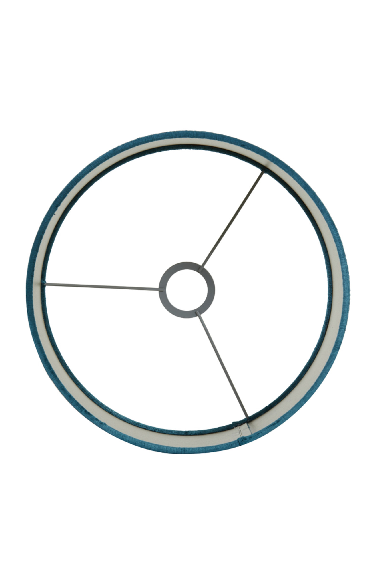 Abat-jour en velours bleu canard Light & Living Gemstone – Image 4