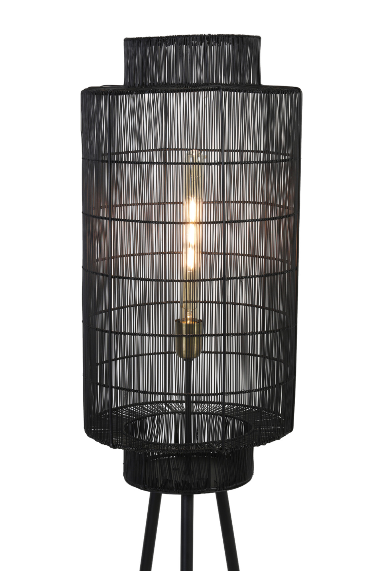 Lampadaire noir sur pied Light & Living Gruaro – Image 6