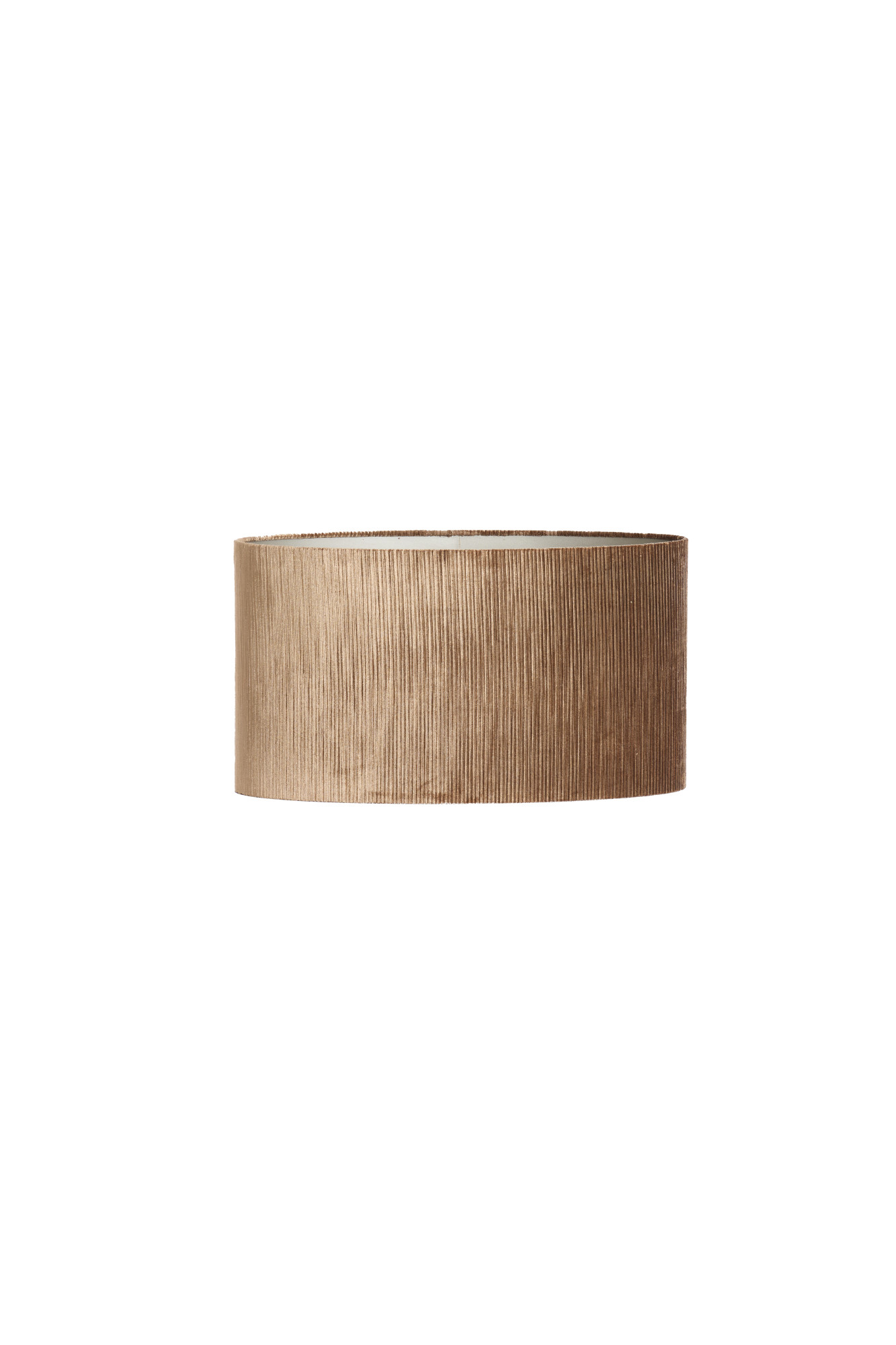 Abat-jour cylindrique doré pour l'ambiance Light & Living Flair – Image 2