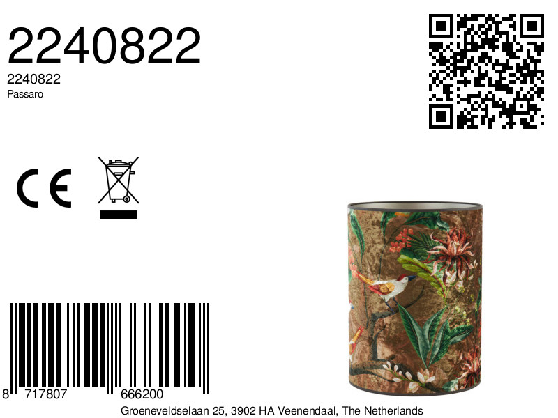 Abat-jour motif botanique Light & Living Passaro – Image 7