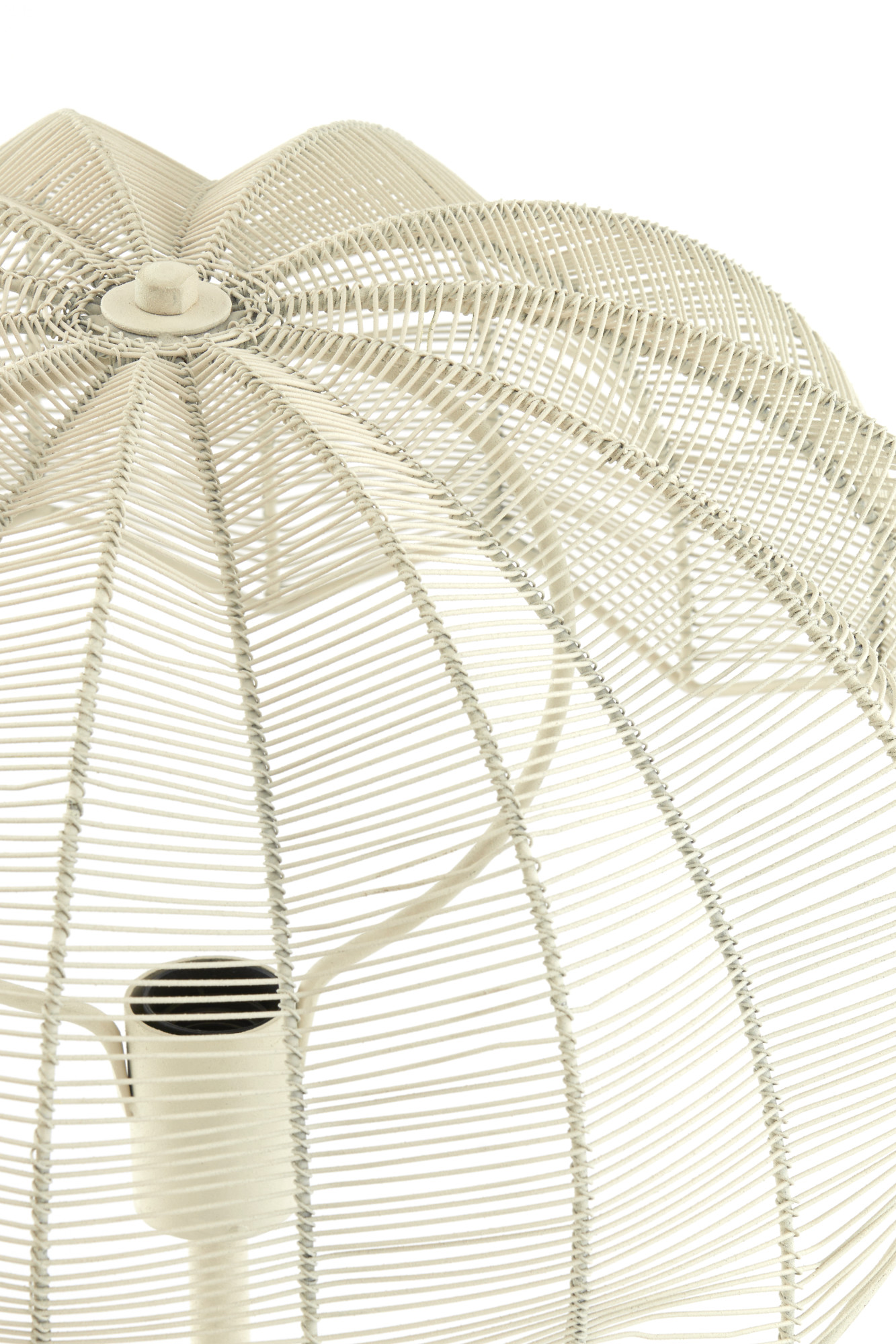 Lampadaire ajouré blanc Light & Living Espelo – Image 3