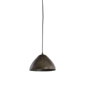 Suspension en métal noir mat Light & Living Elimo