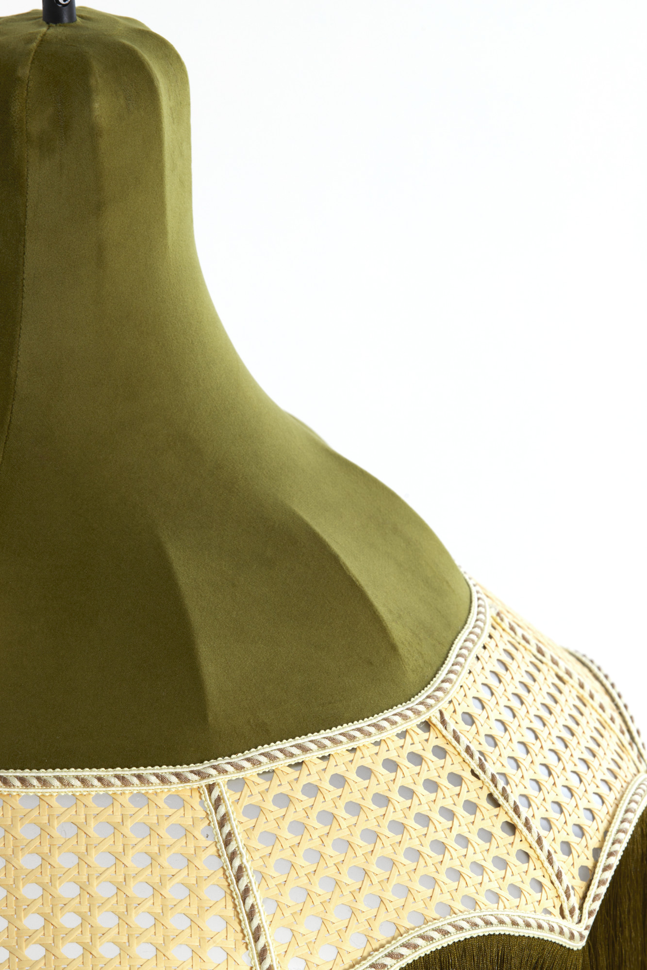 Suspension verte avec franges Light & Living Mizia – Image 4