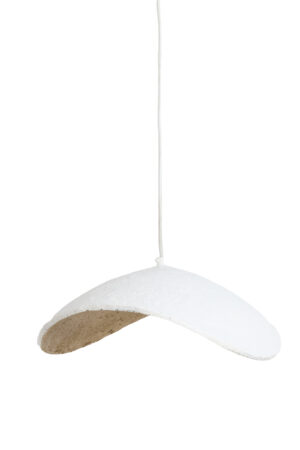 Alternative view of Suspension blanche courbée compacte Light & Living Lonia