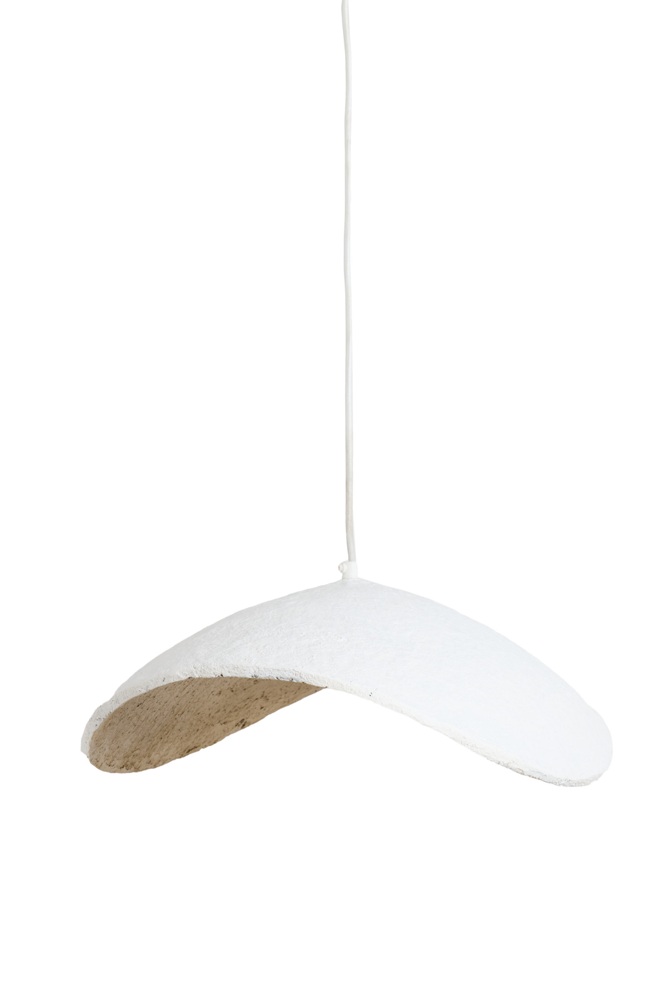 Suspension blanche courbée compacte Light & Living Lonia – Image 2