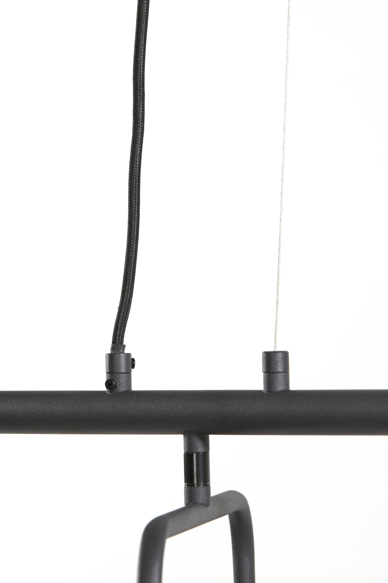 Suspension noire moderne avec rail Light & Living Edisa – Image 7