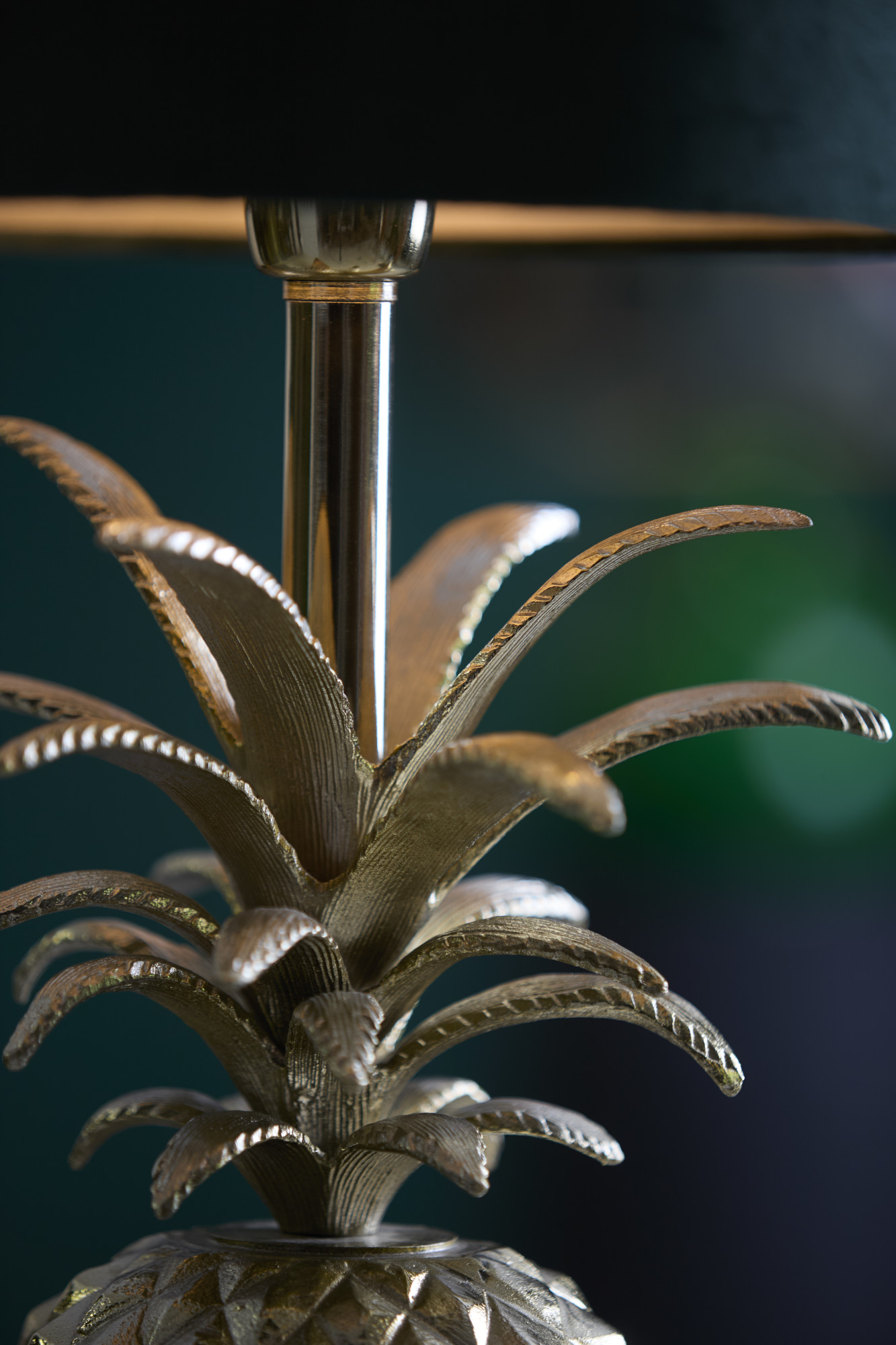 Piedestal de lampe en design d'ananas doré Light & Living Pineapple – Image 5