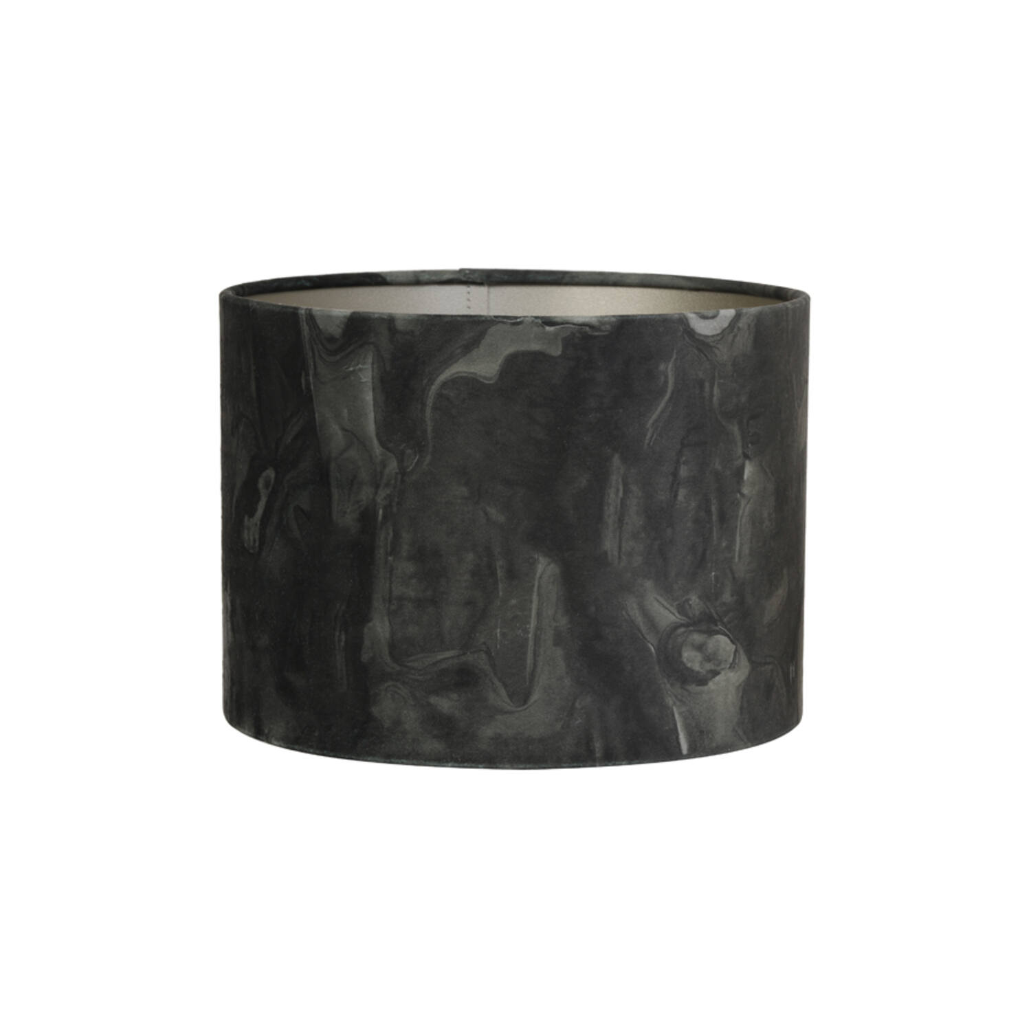 Abat-jour cylindrique noir pour votre intérieur Light & Living Marble