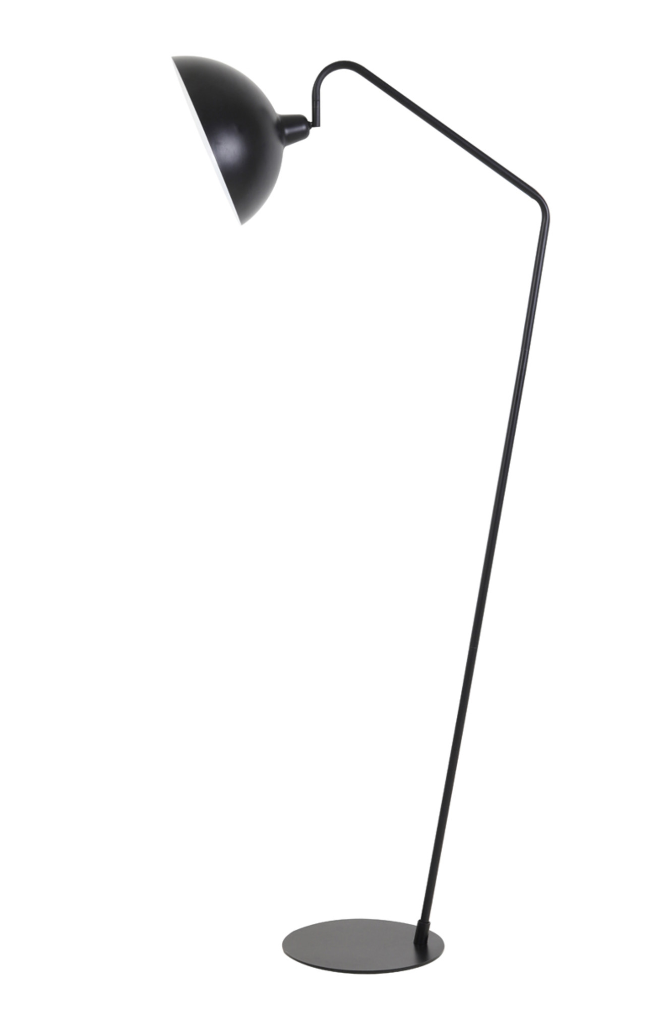 Lampe sur pied en métal noir Light & Living Orion – Image 5