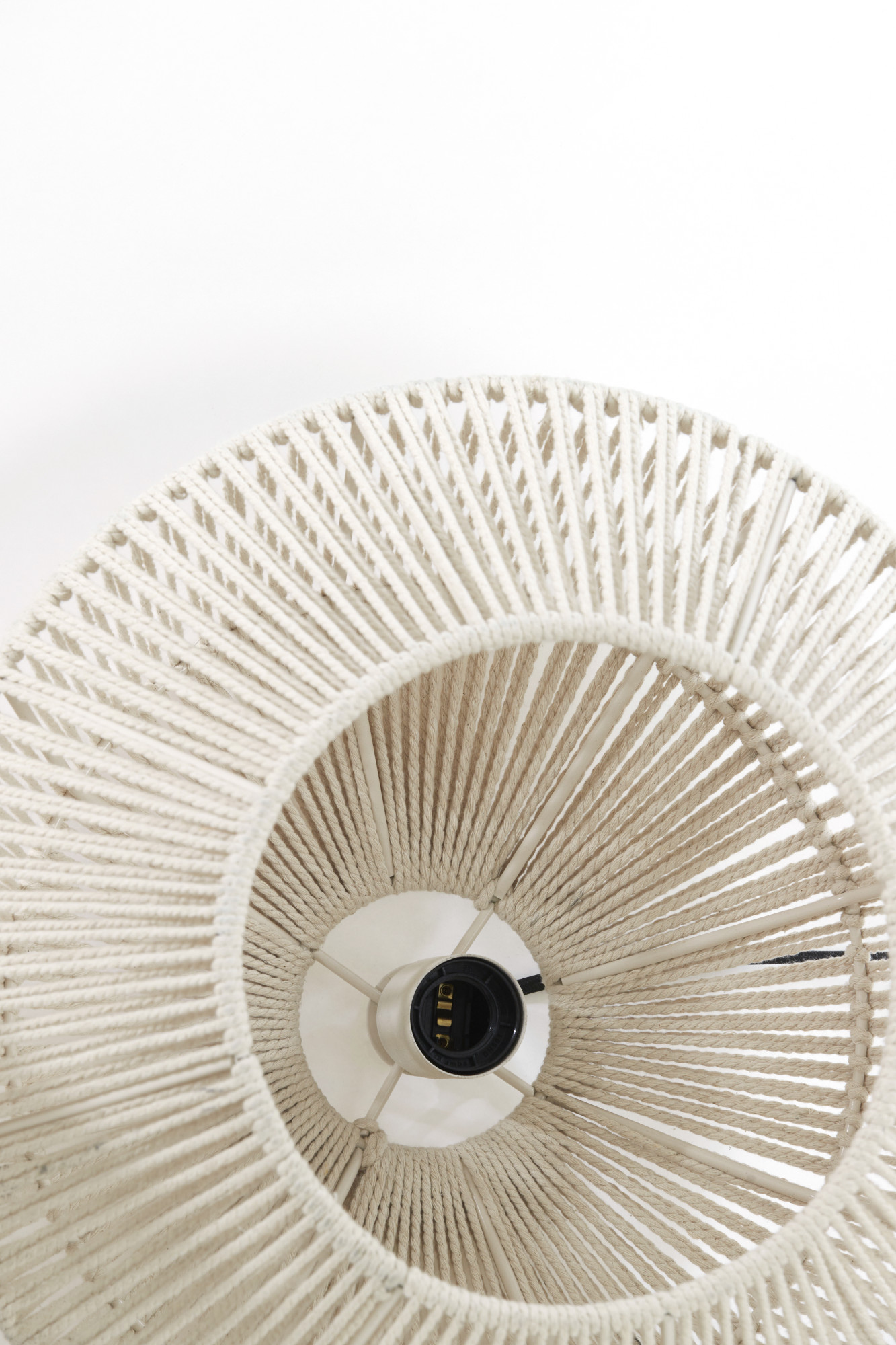 Suspension en fil beige clair Light & Living Deya – Image 7