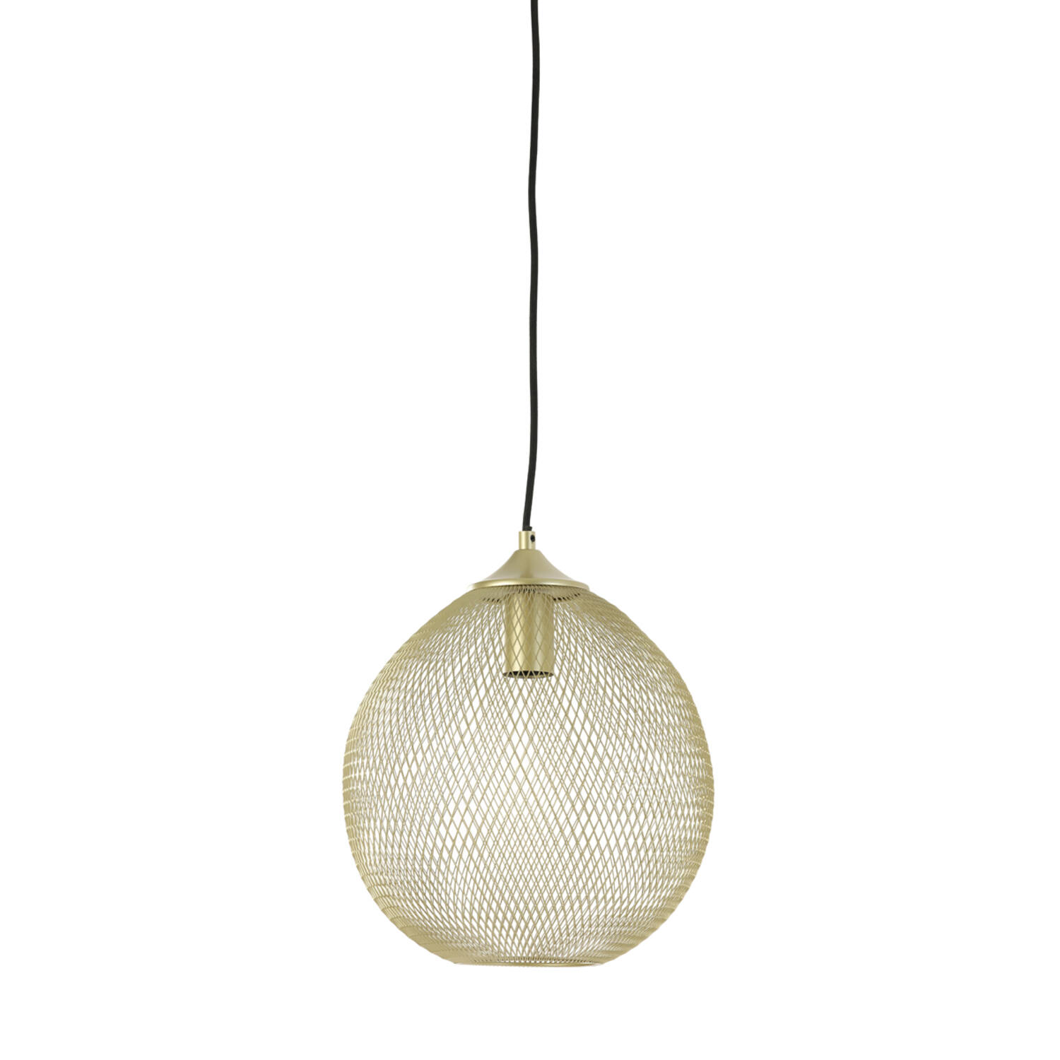 Suspension moderne en fil doré Light & Living Moroc