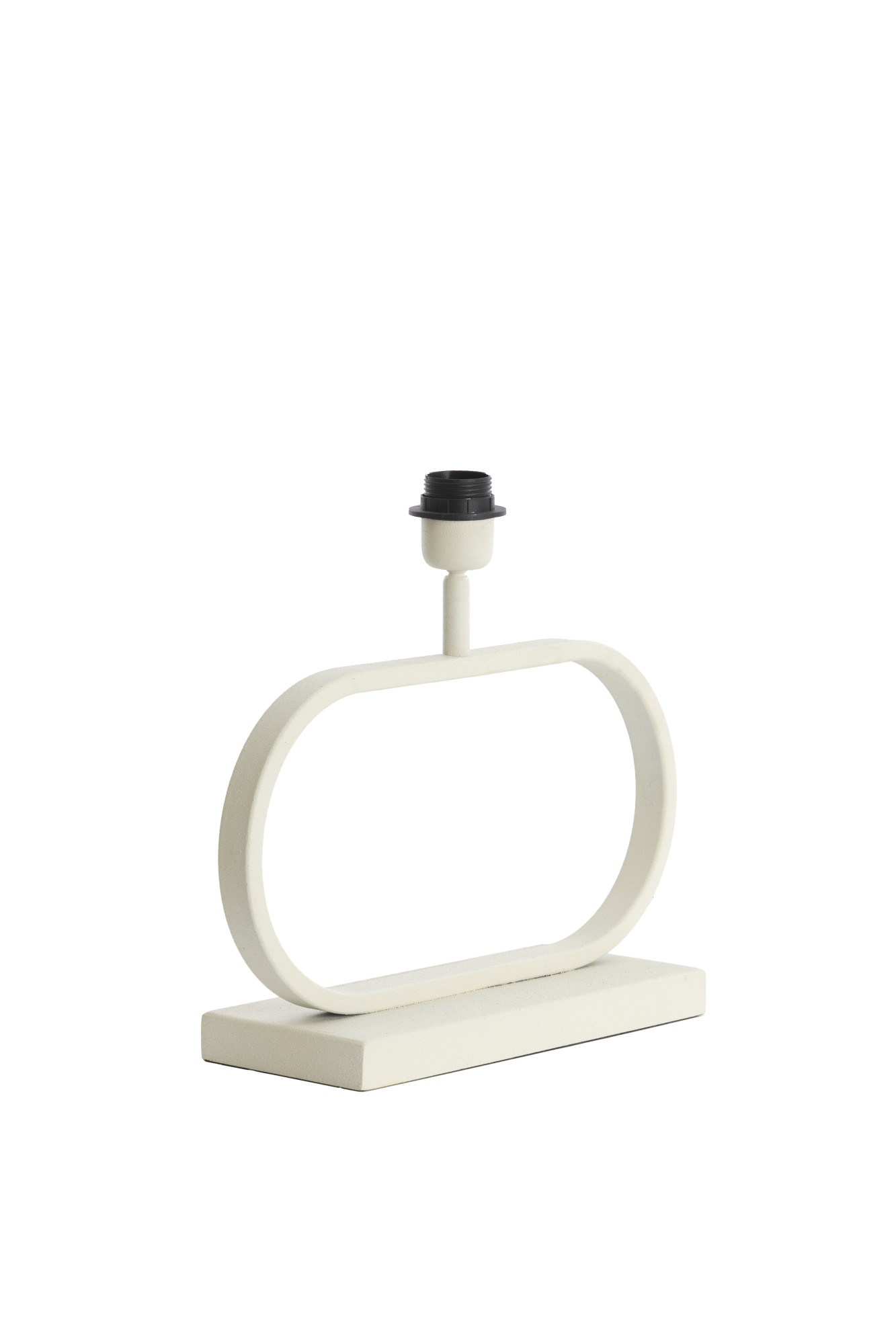 Petite base de lampe blanche moderne Light & Living Jamiro – Image 3