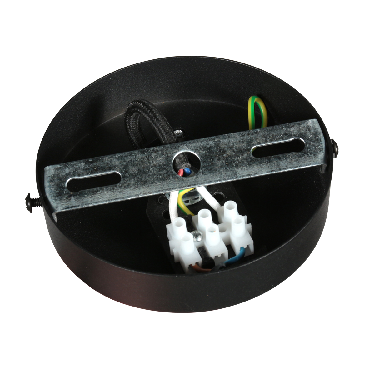 Suspension avec petit abat-jour goutte en verre fumé Mexlite HaloSwap – Image 10