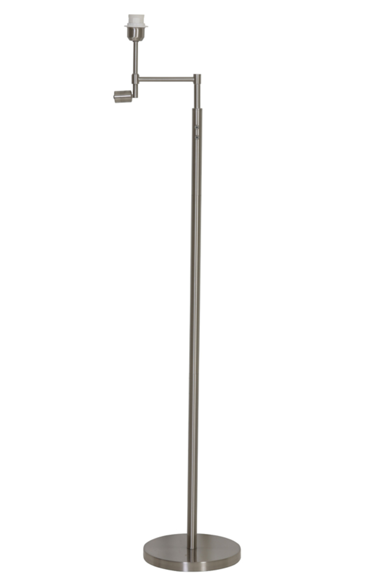 Socle de lampe rotatif argenté Light & Living Montana – Image 3