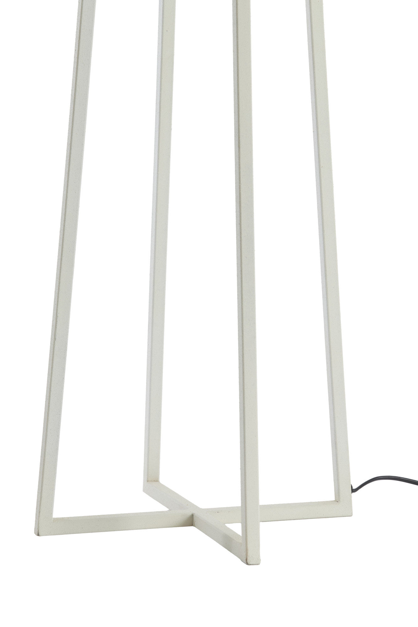 Pied de lampe moderne métal blanc Light & Living Miley – Image 5