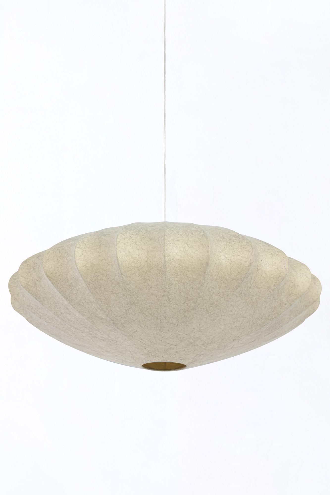 Suspension beige avec abat-jour textile Light & Living Fay – Image 6