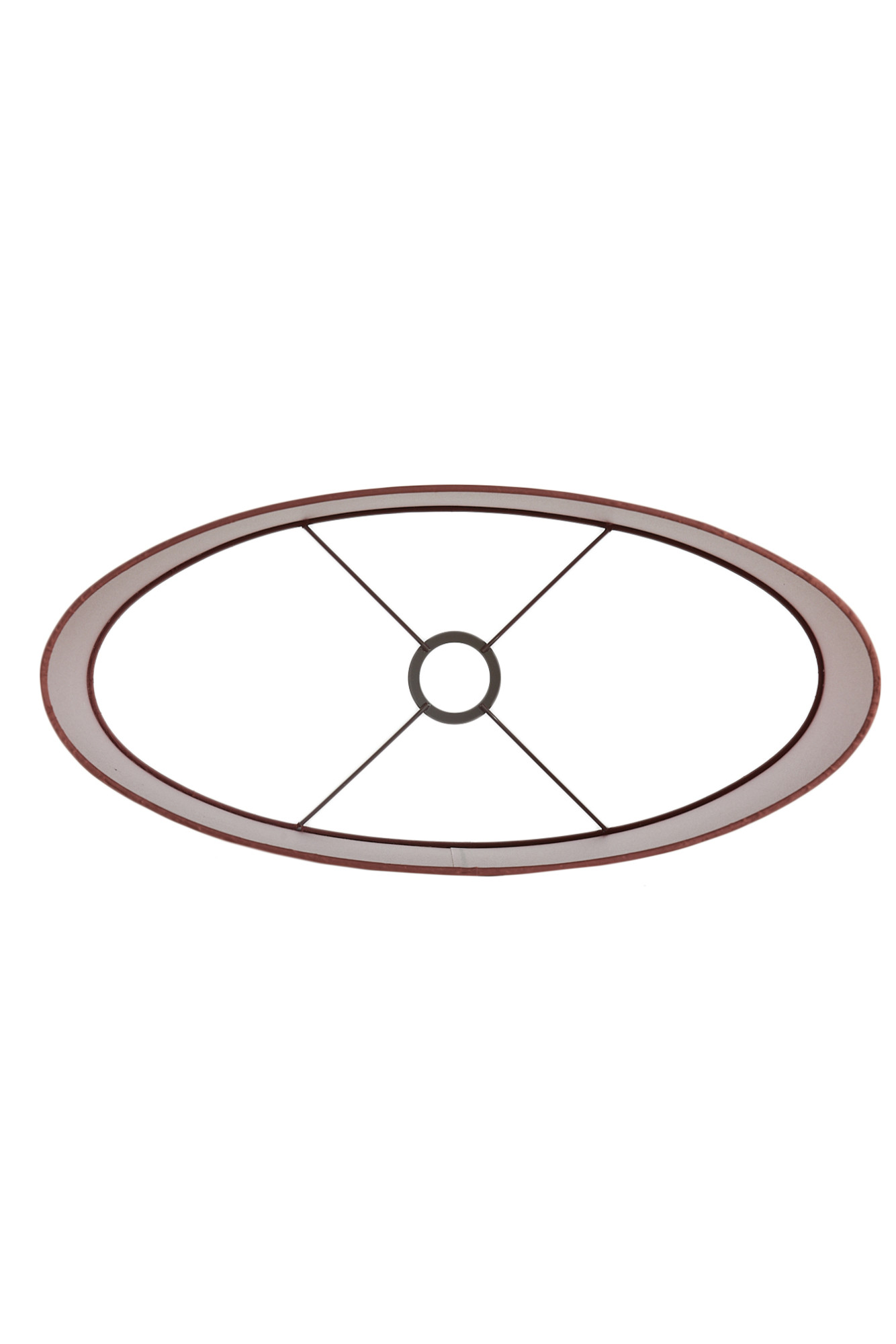 Abat-jour rouille en forme de cylindre Light & Living Imani – Image 7