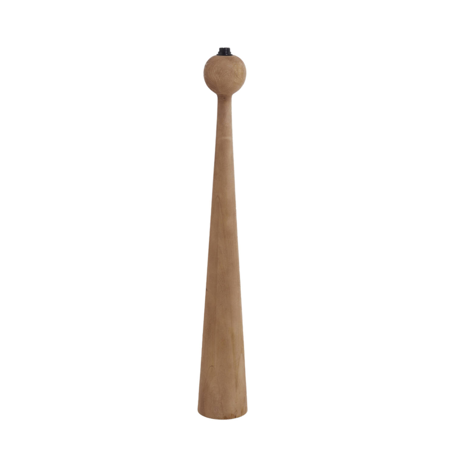 Piedestal de lampe en bois de forme élancée Light & Living Festina