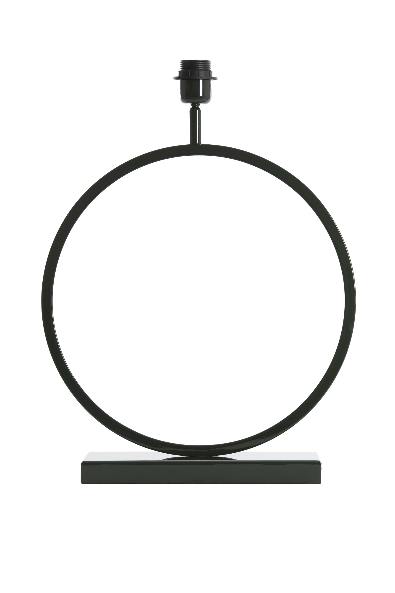 Piedestal de lampe en cadre rond vert Light & Living Liva – Image 2