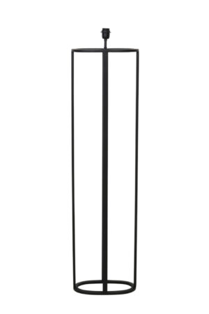 Alternative view of Lampadaire en métal noir avec structure ouverte Light & Living Mylo