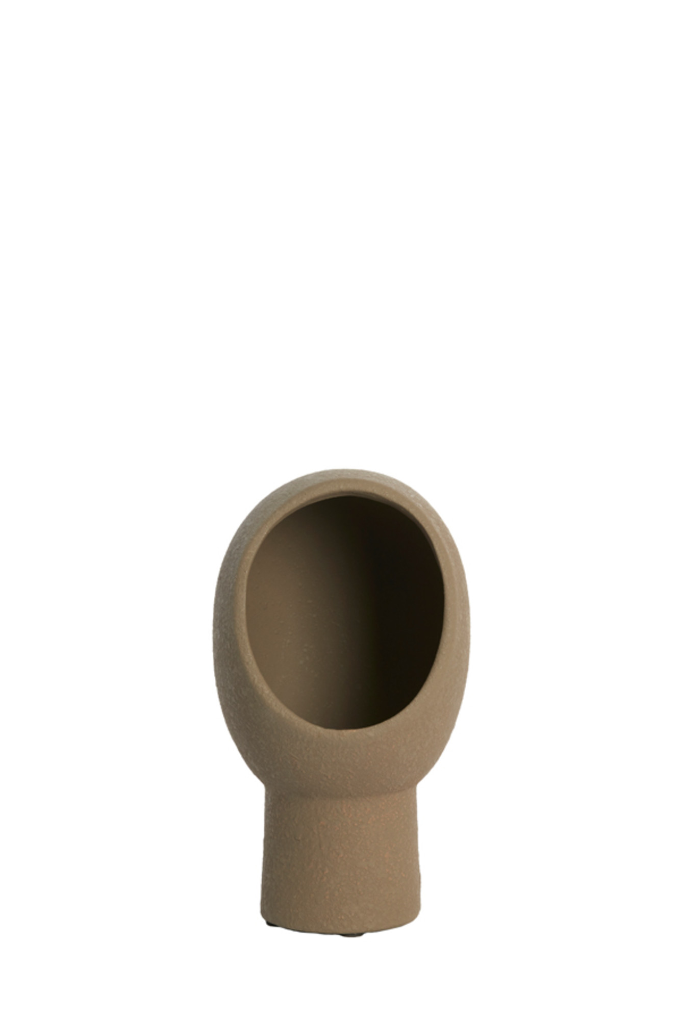 Lampe de table Light & Living Monk avec abat-jour sculptural brun – Image 3