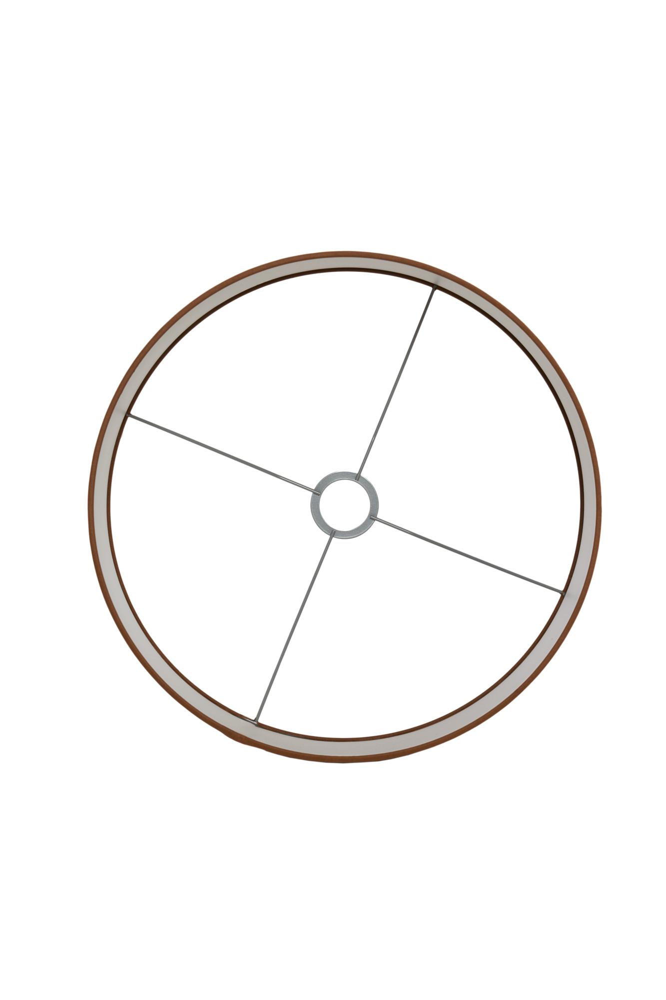 Abat-jour cylindrique de couleur brune Light & Living Penny – Image 7