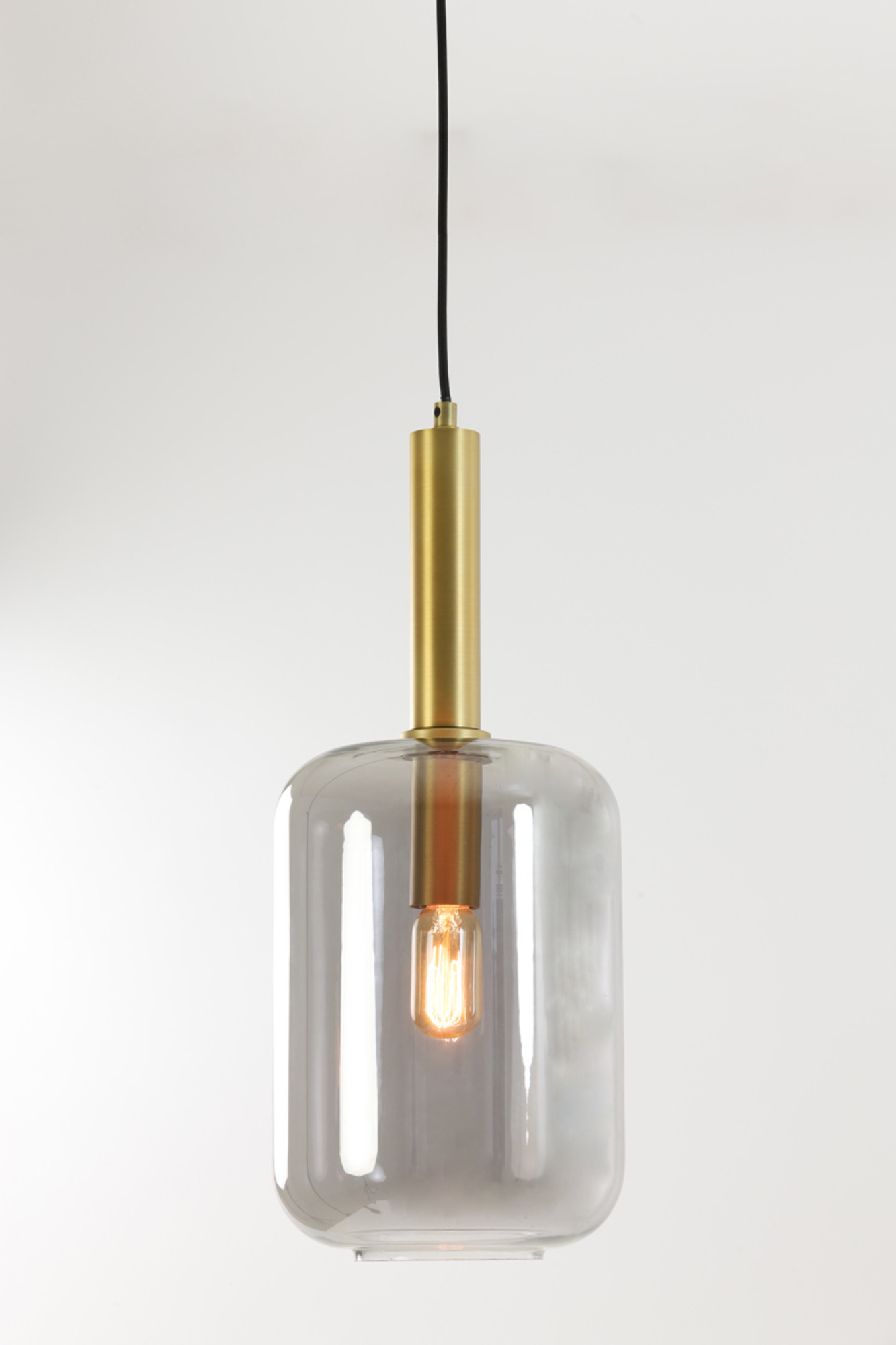 Suspension en verre doré Light & Living Lekar – Image 3